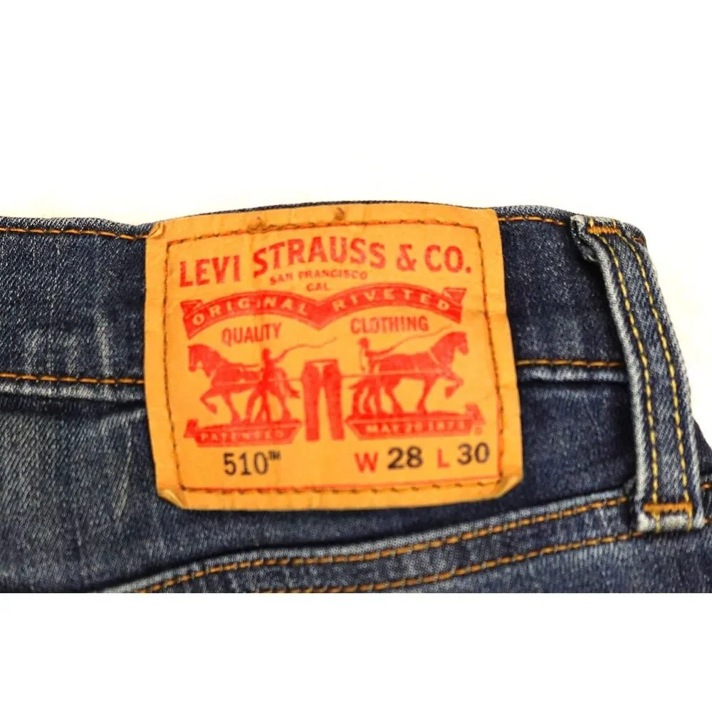 Levi's 510 Skinny Fit Jeans Dark Wash Men's 28